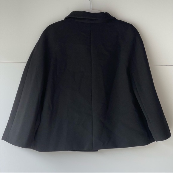 Talbots Women's Plus Size Black Blazer Jacket Coat Wool Blend Jacket, Sz 14 - Picture 13 of 16